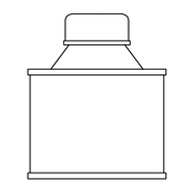 Cream Enamel Paint 125ml