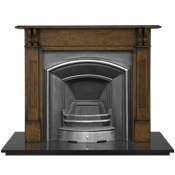 London Plate Cast Iron Fireplace Insert