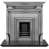 Royal Narrow Cast Iron Fireplace Insert