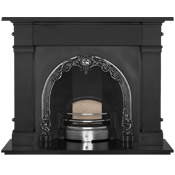 Cherub Cast Iron Fireplace Insert